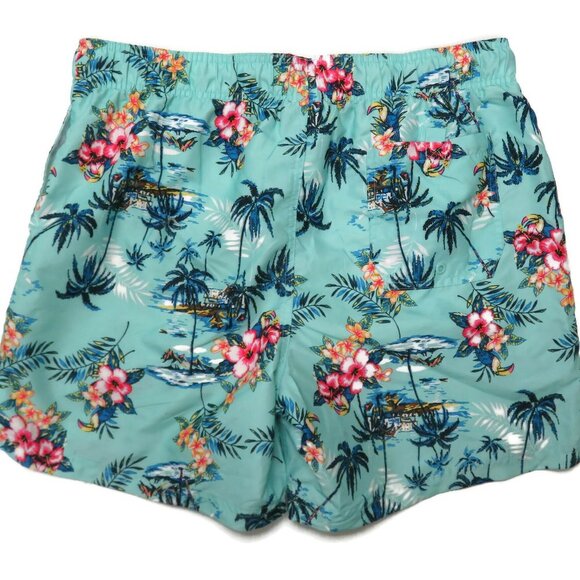 Jake Austin Shorts Swim Trunks Lined‎ Hawaiian Lg - Picture 5 of 5